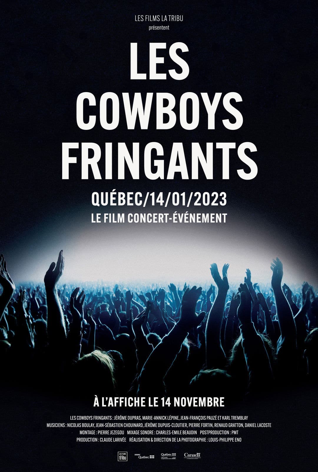 Les Cowboys Fringants: Québec/14/01/2023