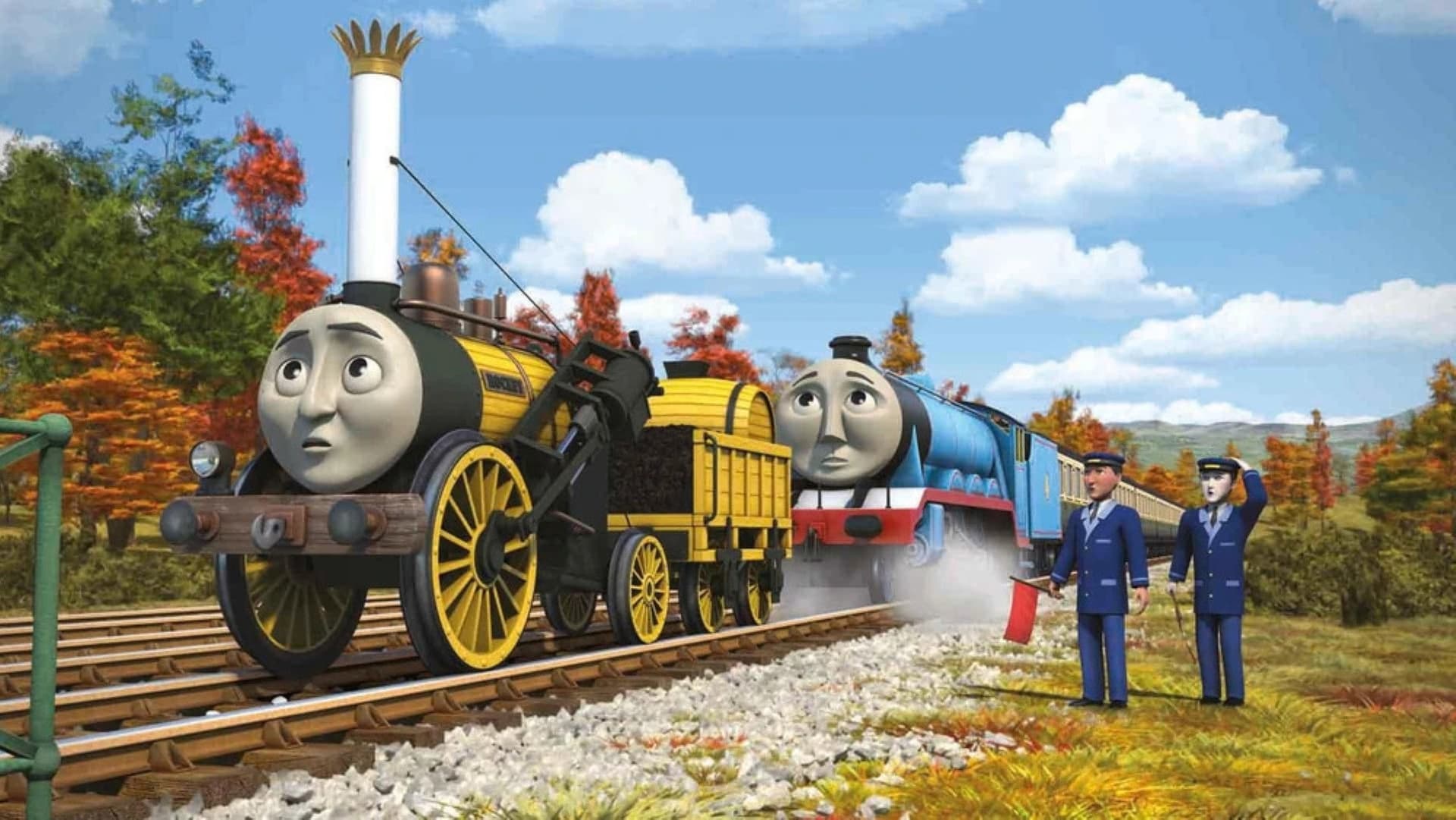 Thomas de Stoomlocomotief: Start de Motoren