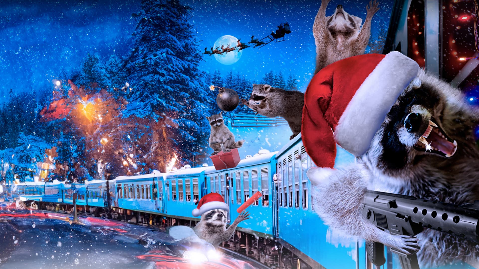 Killer Raccoons 2: Dark Christmas in the Dark