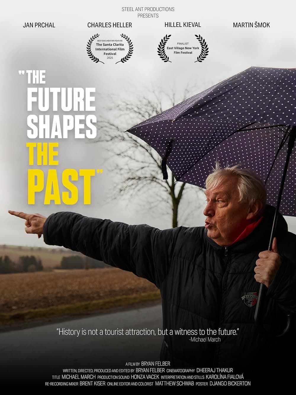 The Future Shapes the Past