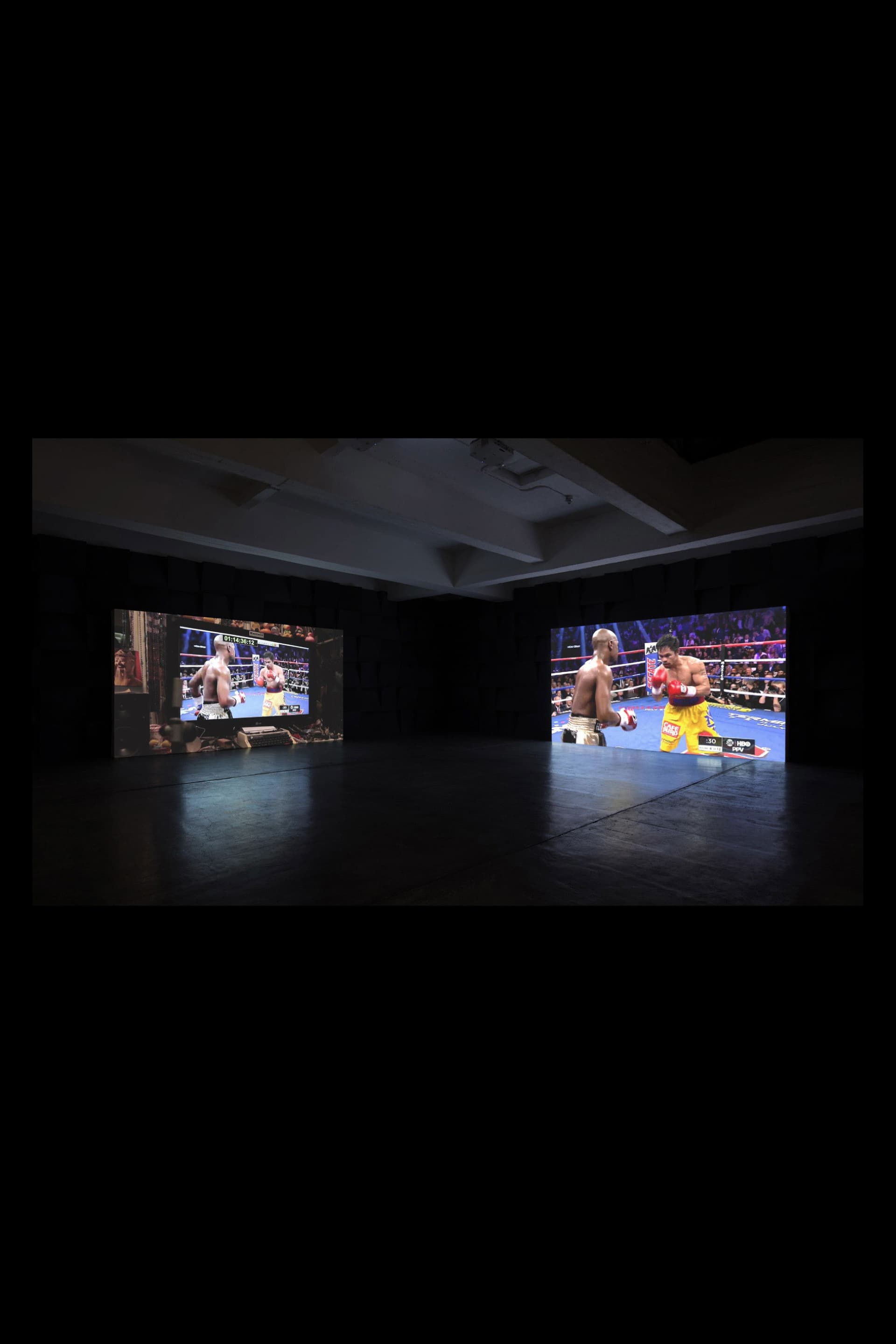 Three Figures in a Room