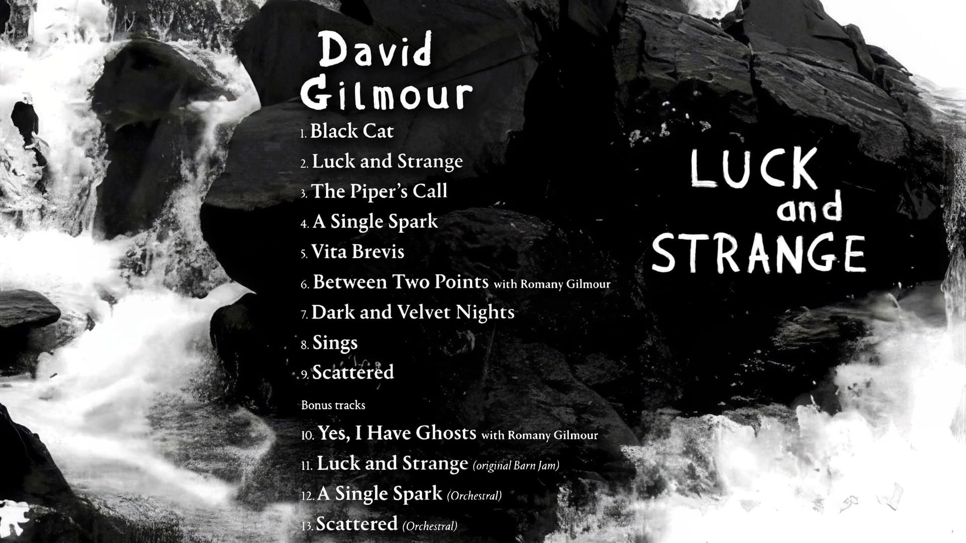 David Gilmour: Luck And Strange