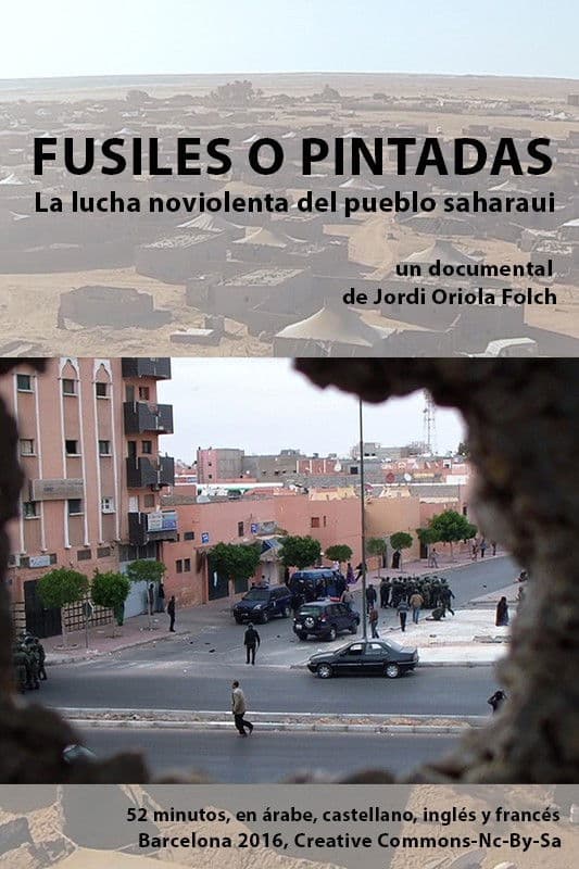 Rofles or graffiti: the non-violent fight of the Sahrawi people