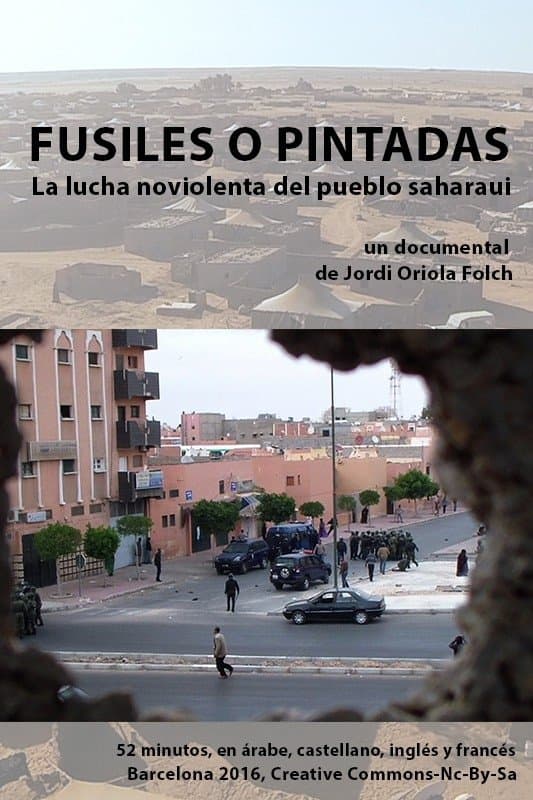 Rofles or graffiti: the non-violent fight of the Sahrawi people