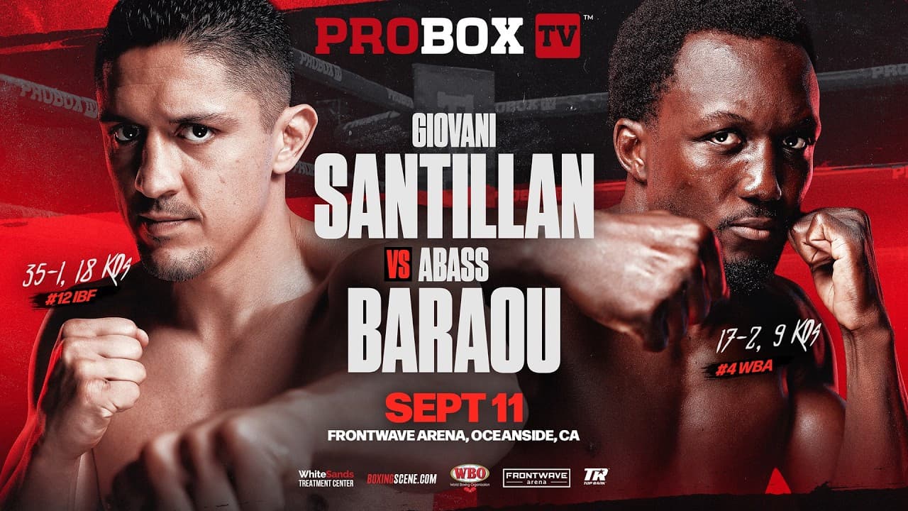 Giovani Santillan vs. Abass Baraou
