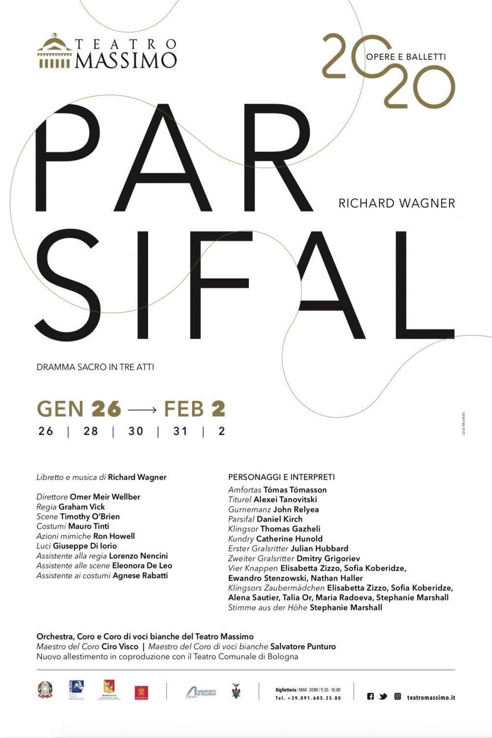 Parsifal - Teatro Massimo 2020