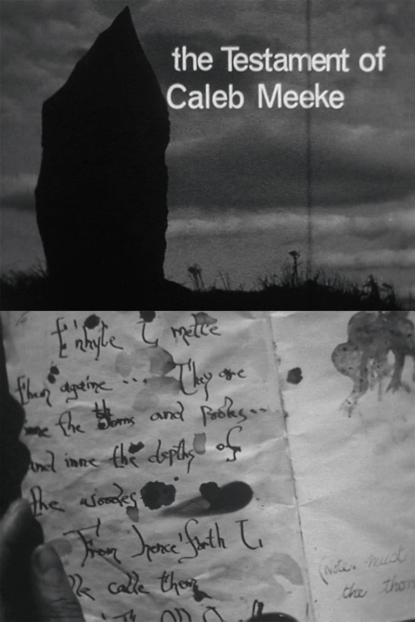 The Testament of Caleb Meeke