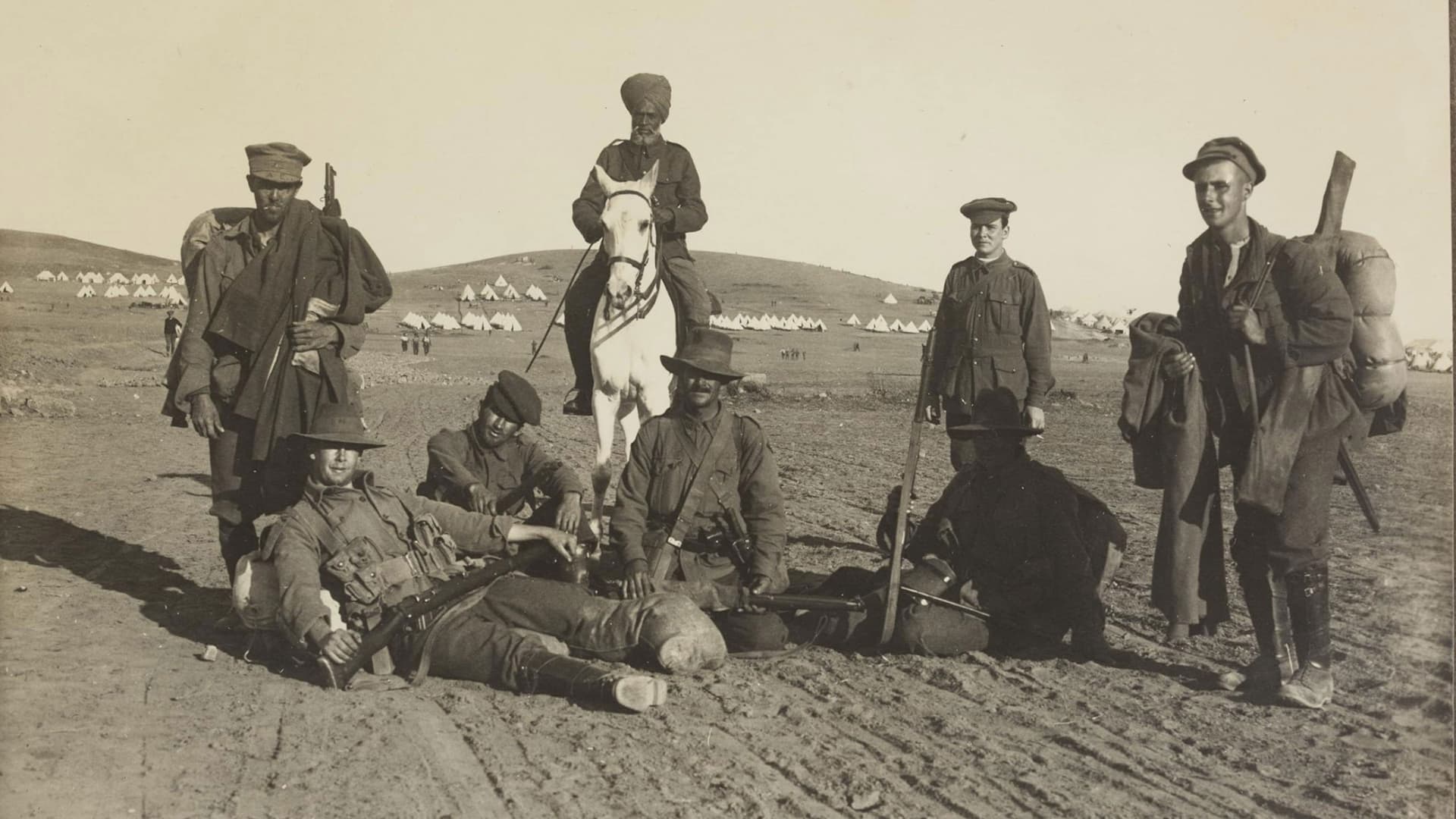 Anzac. Lemnos. 1915.