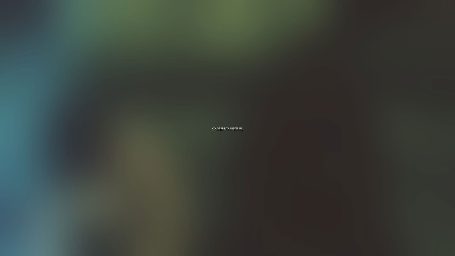 Color Print as Reversal