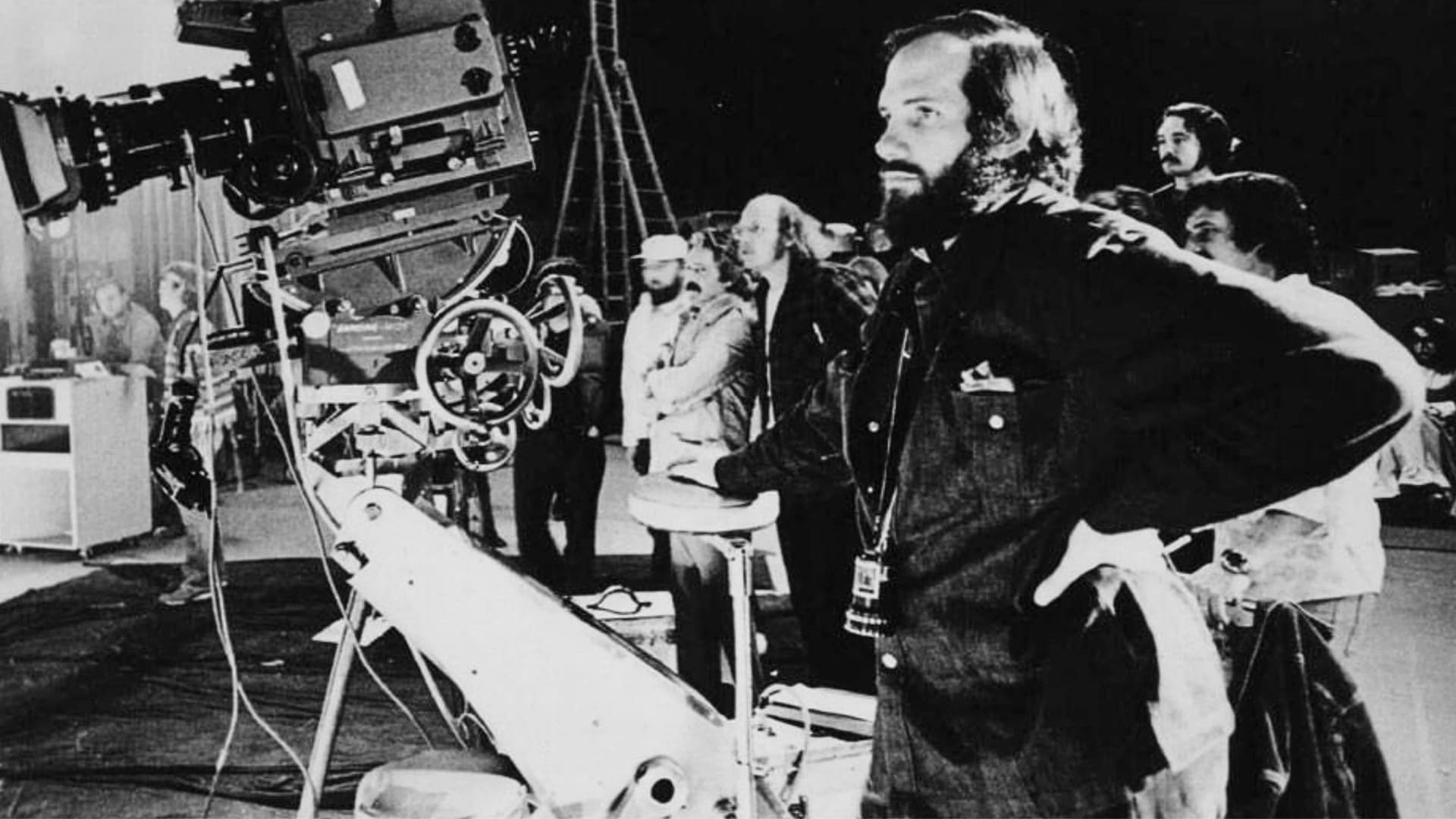 Brian De Palma Backstage at the Paradise