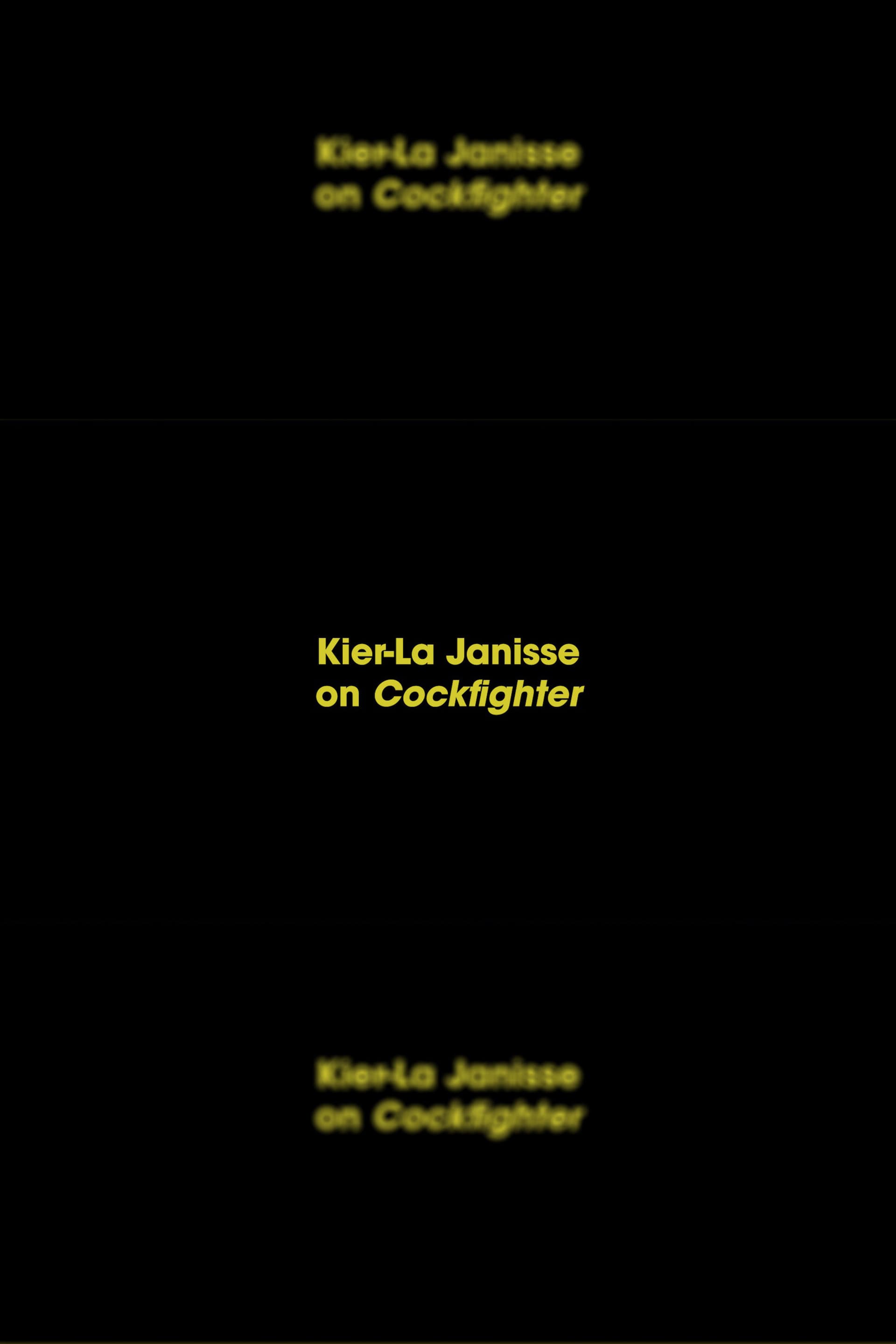 Kier-La Janisse on Cockfighter