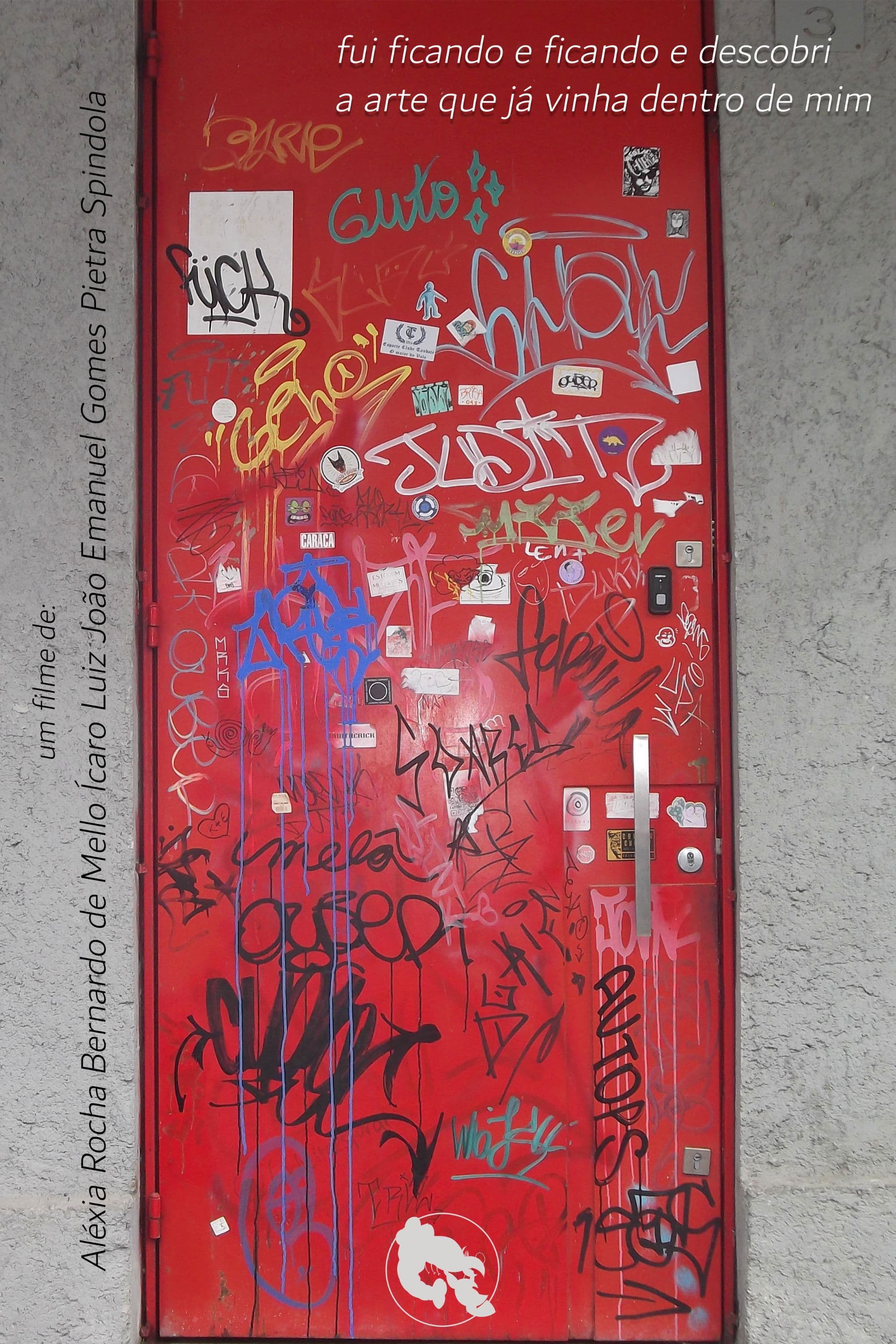 fui ficando e ficando e descobri a arte que já vinha dentro de mim