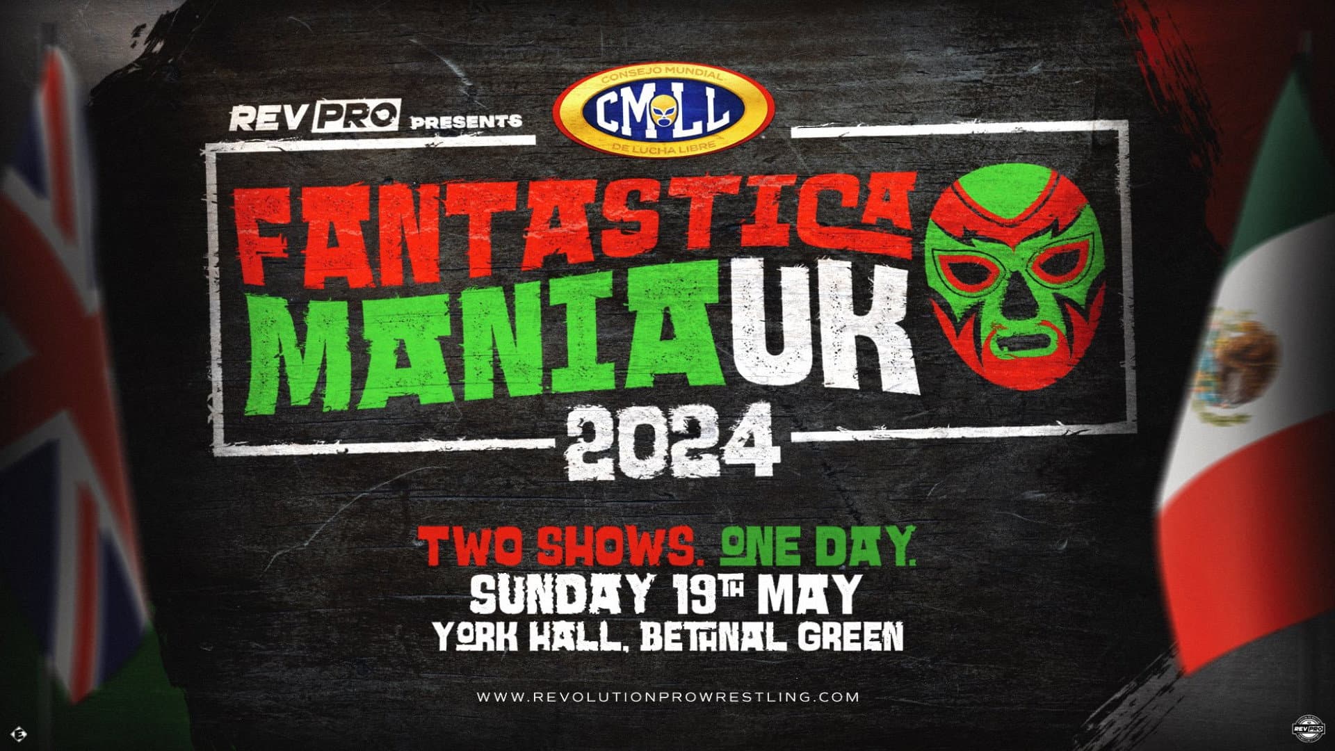 RevPro Presents CMLL Fantastica Mania UK 2024