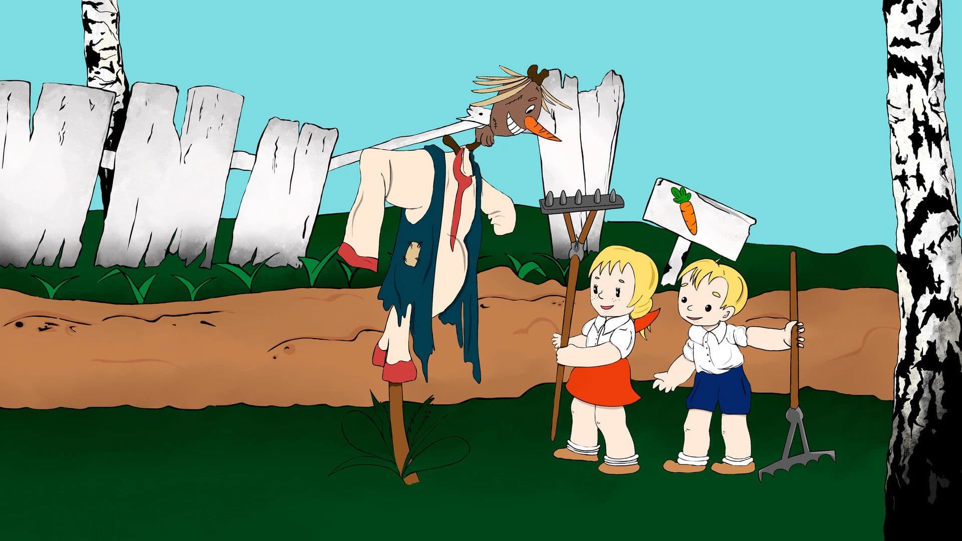 A Lively Market Garden