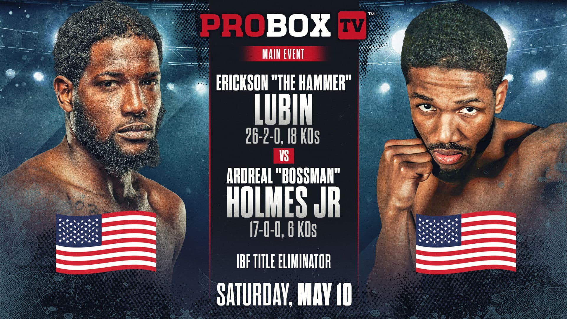 Erickson Lubin vs. Ardreal Holmes Jr