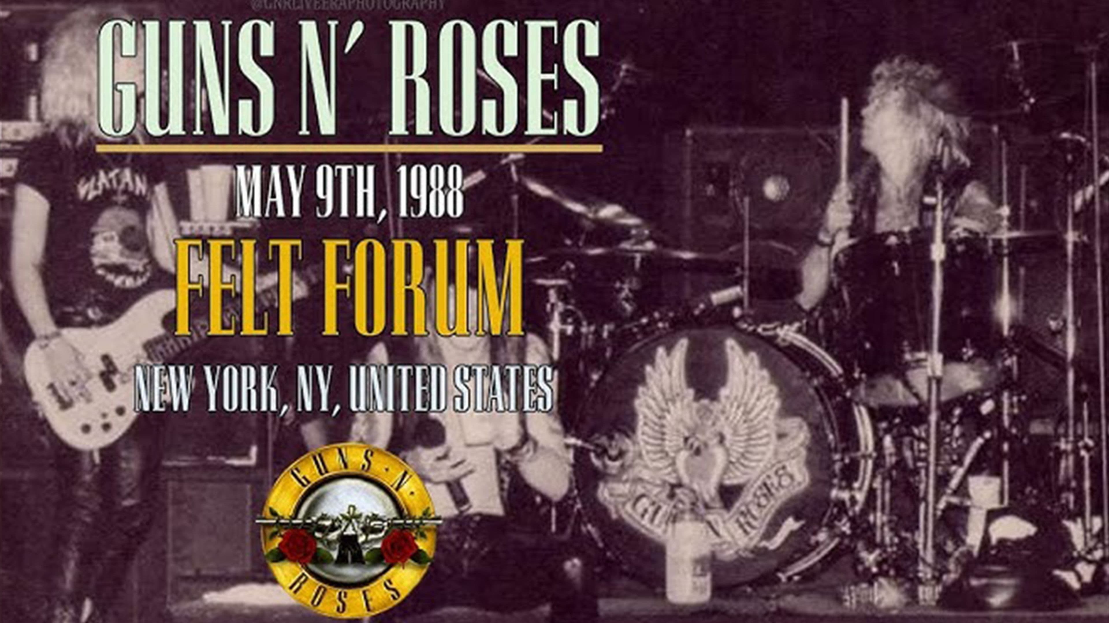 Guns N’ Roses at the Felt Forum NY