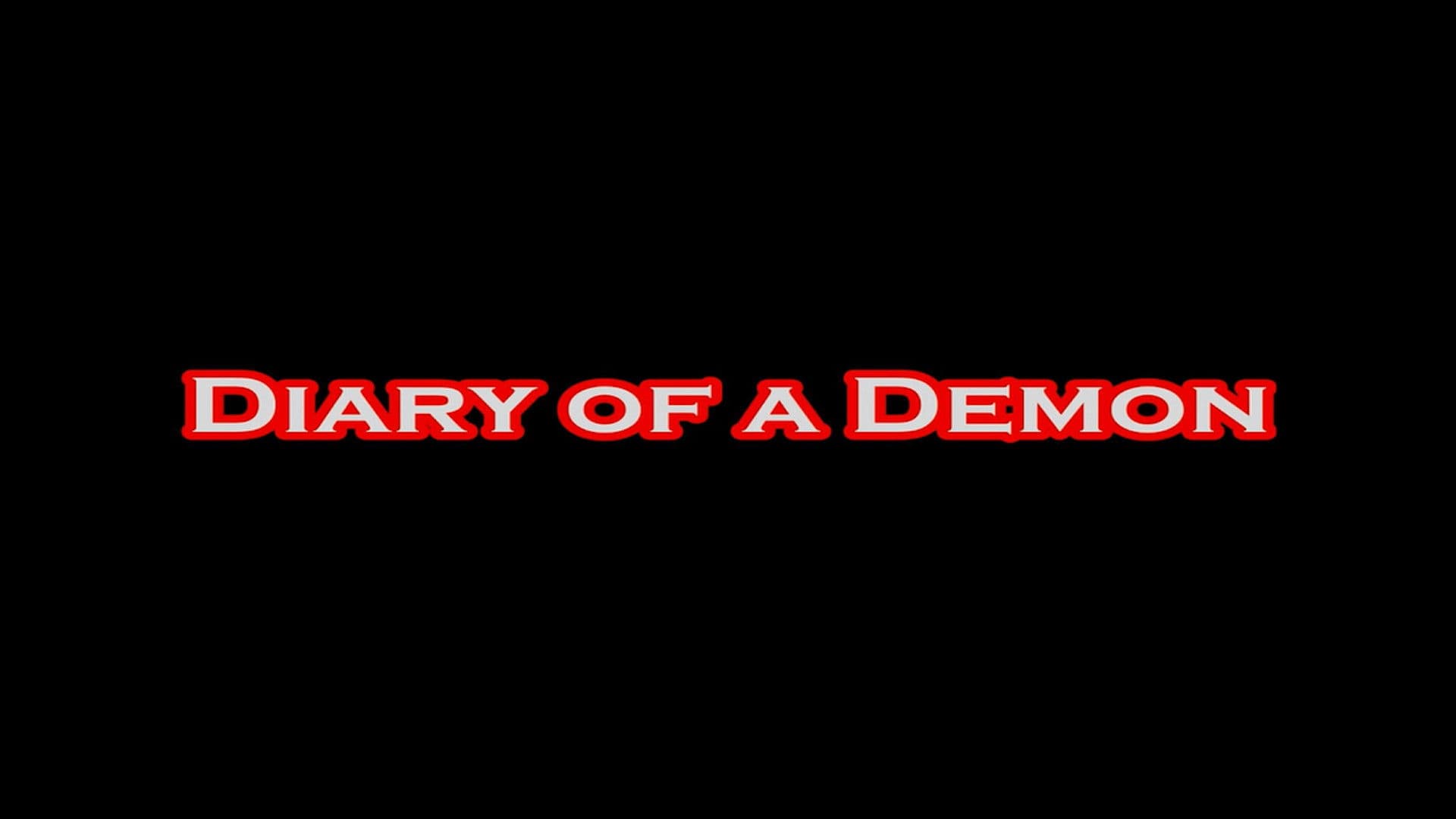 Diary of a Demon