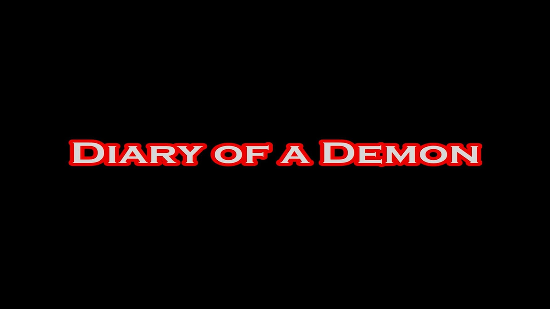 Diary of a Demon