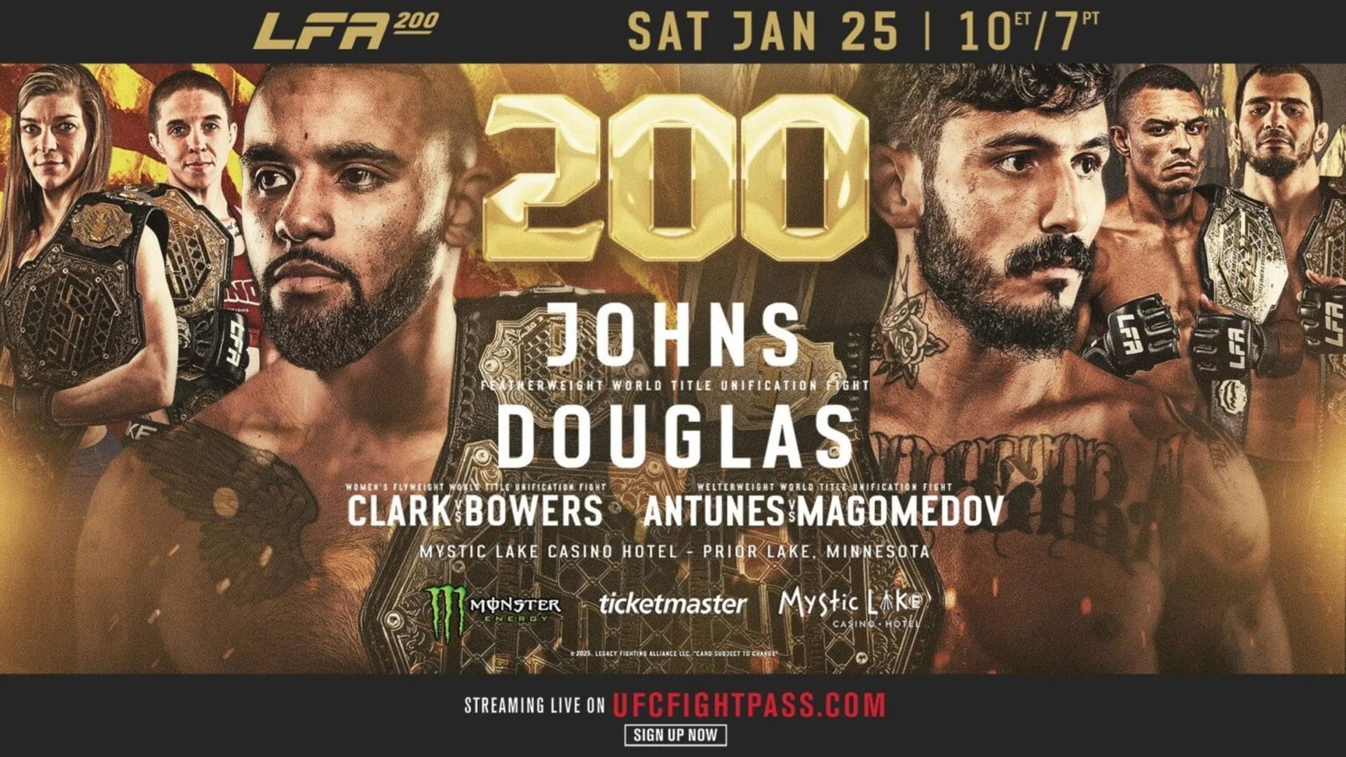 LFA 200: Johns vs. Douglas