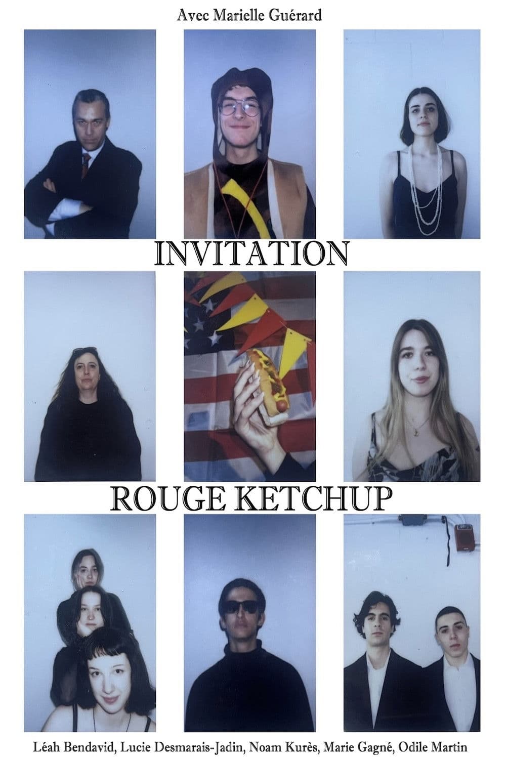 Invitation Rouge Ketchup