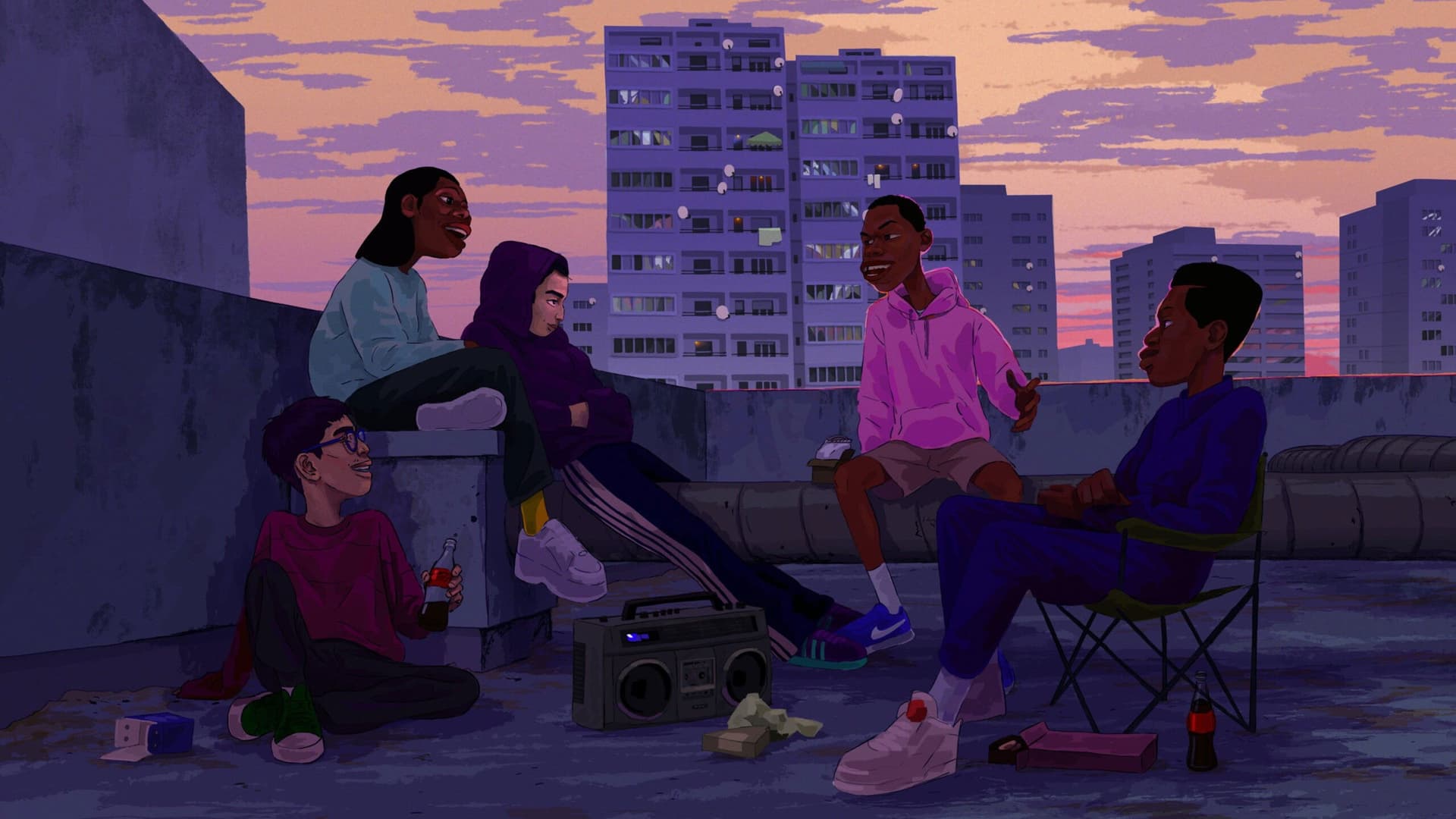 Mon été à la cité