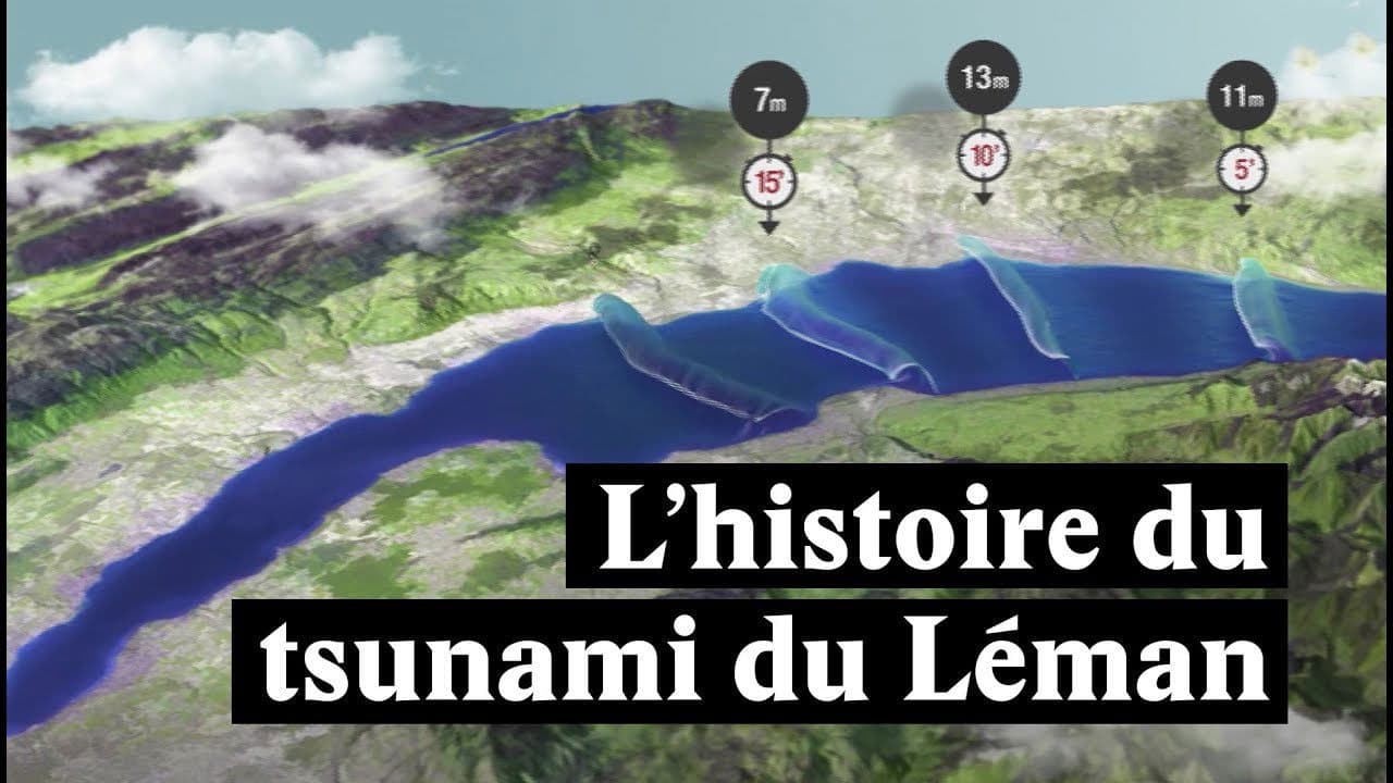 Un tsunami sur le lac Léman