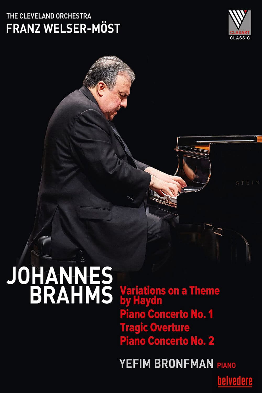 Johannes Brahms - Piano Concerto No.1,2 (Yefim Bronfman)