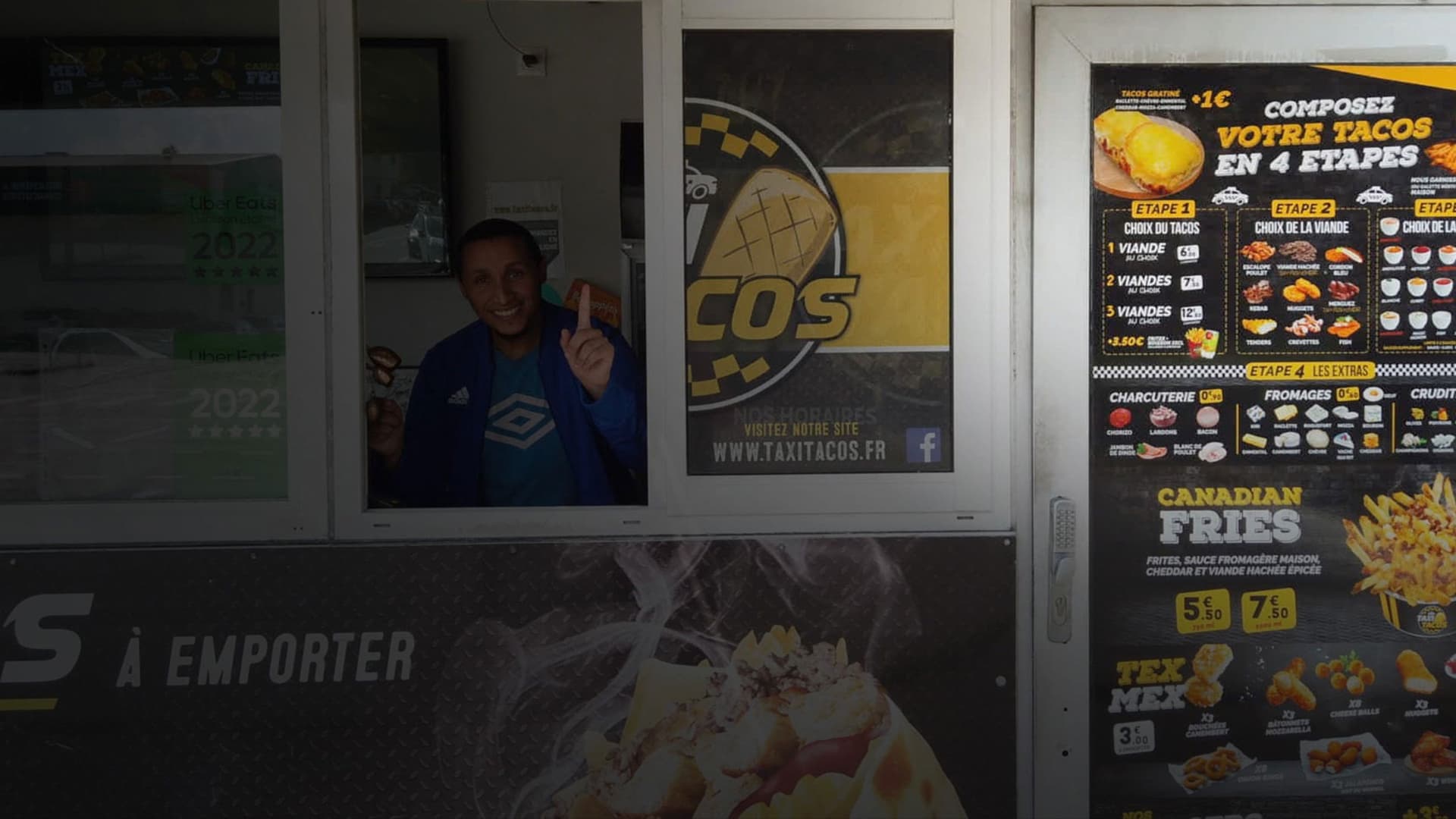 Tacos, objet mangé non identifié