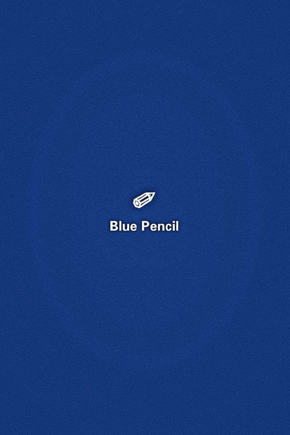 blue pencil