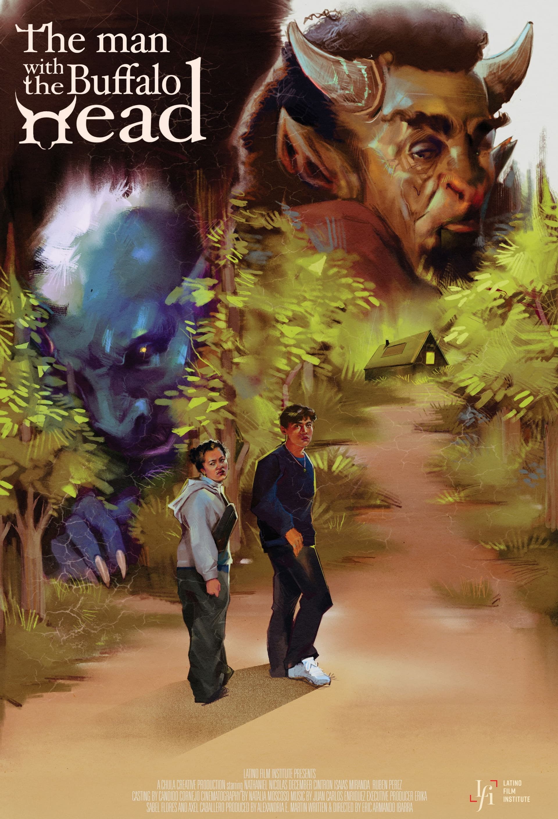 The Man With the Buffalo Head