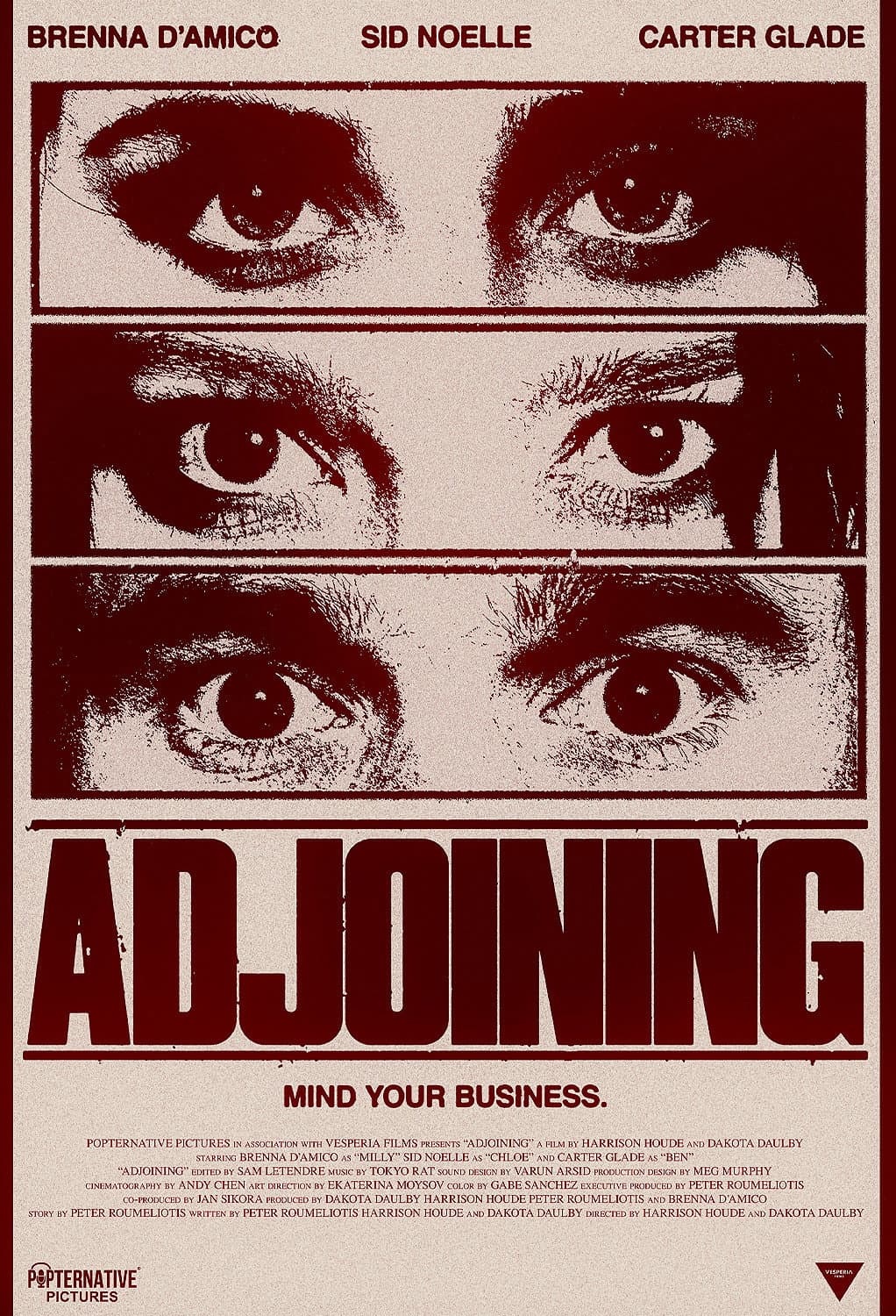 Adjoining