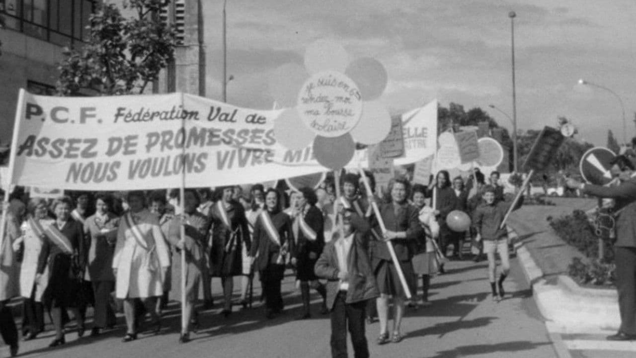 Manifestation des mères de famille à Créteil