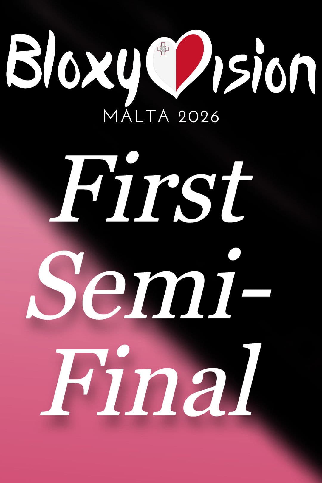 Bloxyvision Song Contest 2026 - First Semi-Final