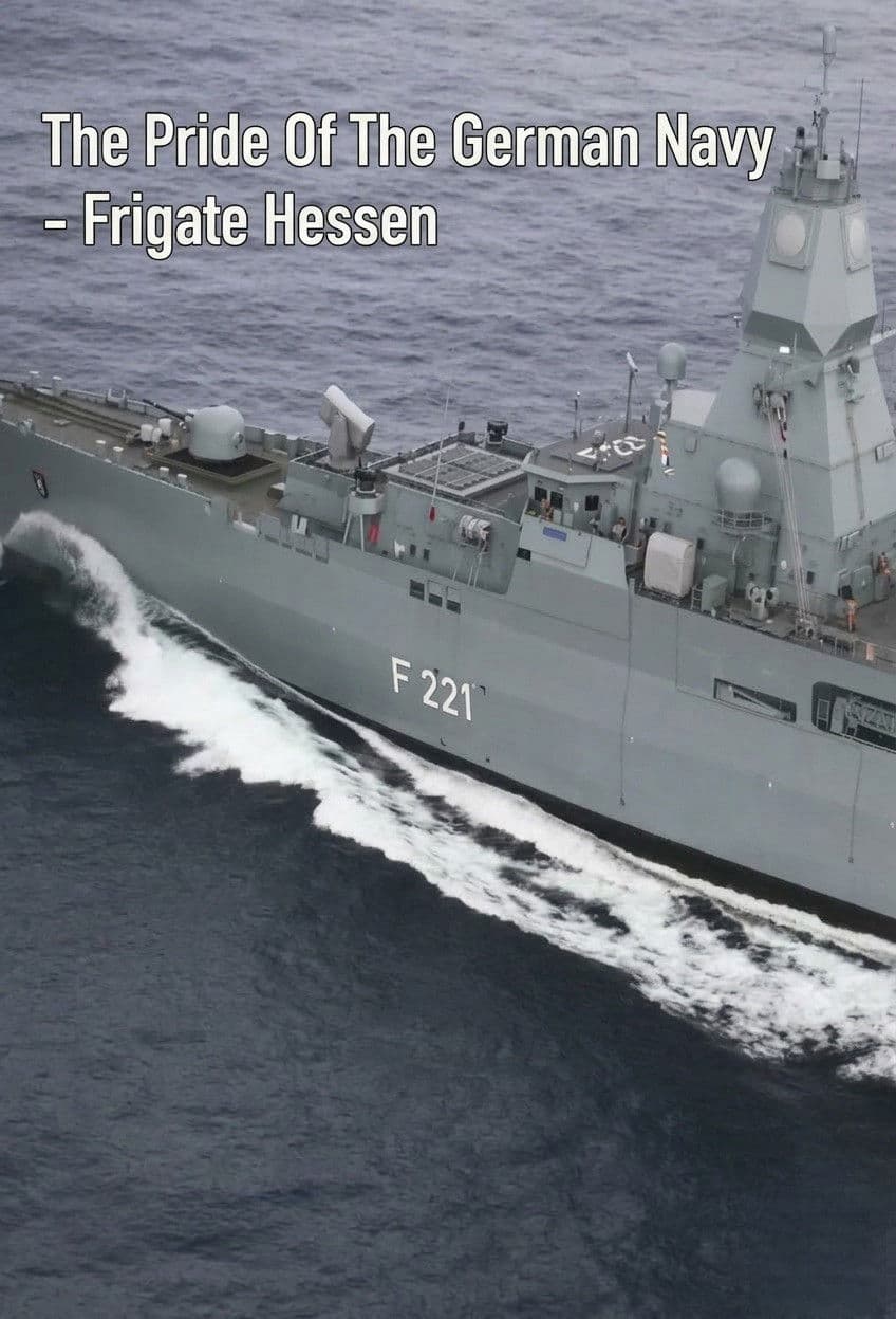 The Pride Of The German Navy - Frigate Hessen