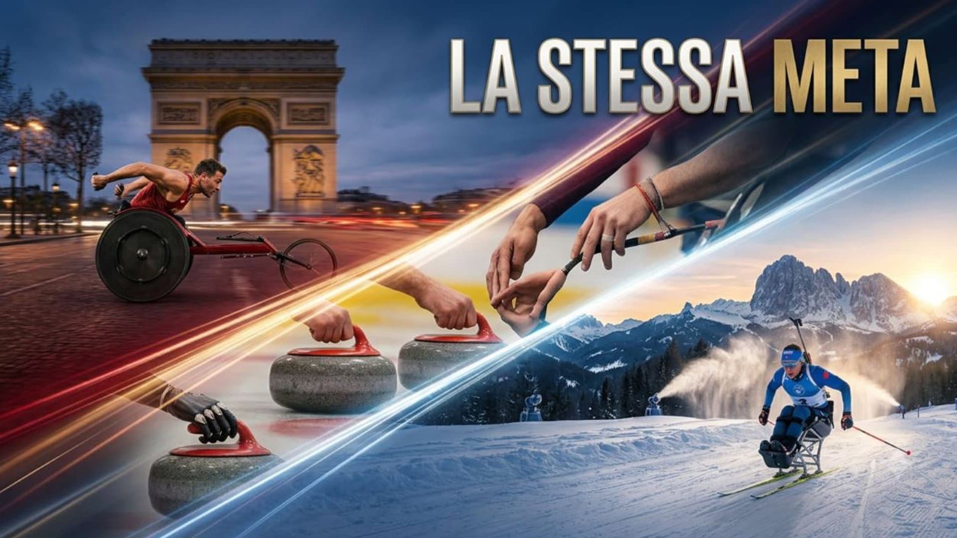 LA STESSA META   Sport paralimpico, storie e protagonisti, da Parigi 2024 a Milano Cortina 2026