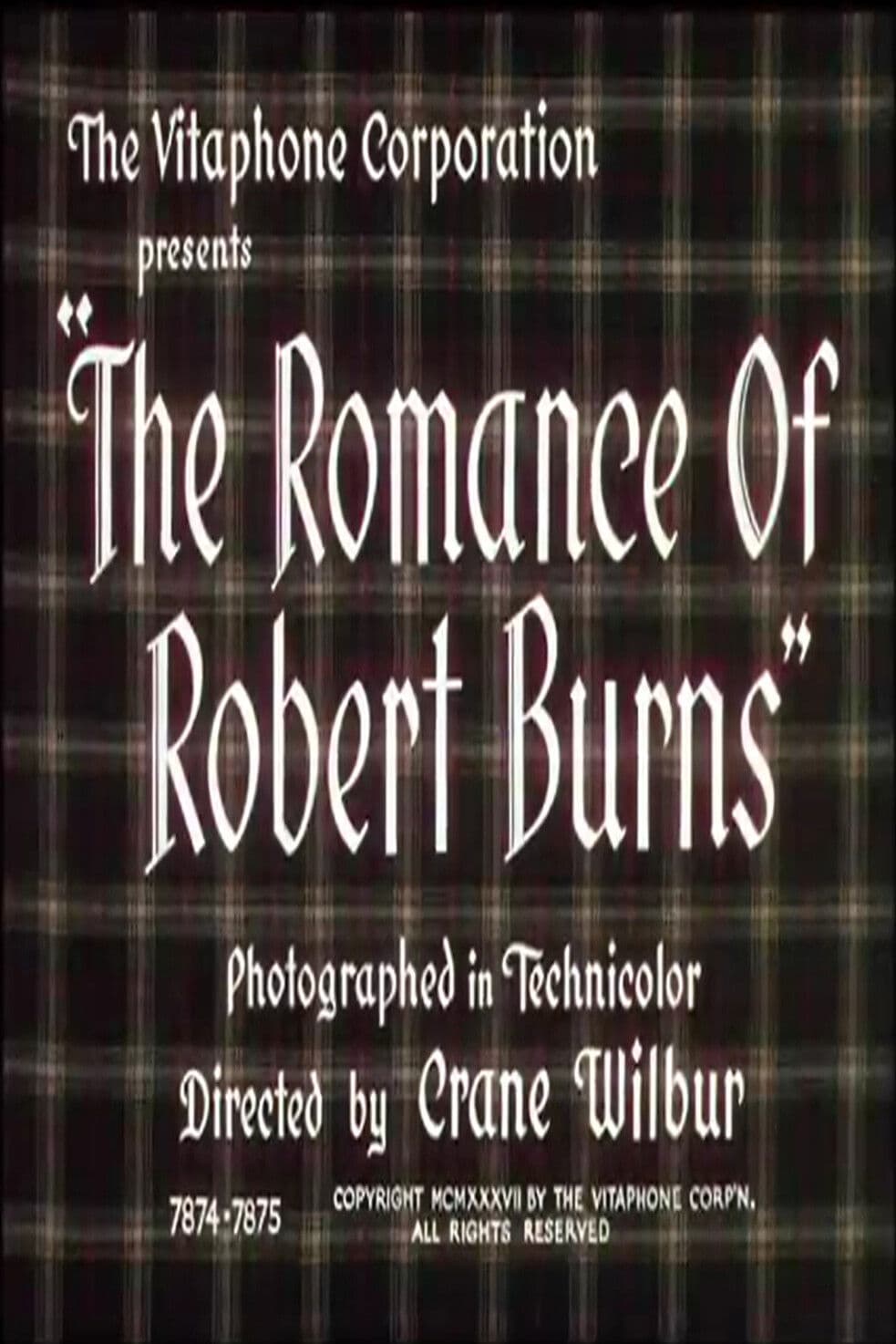 The Romance Of Robert Burns