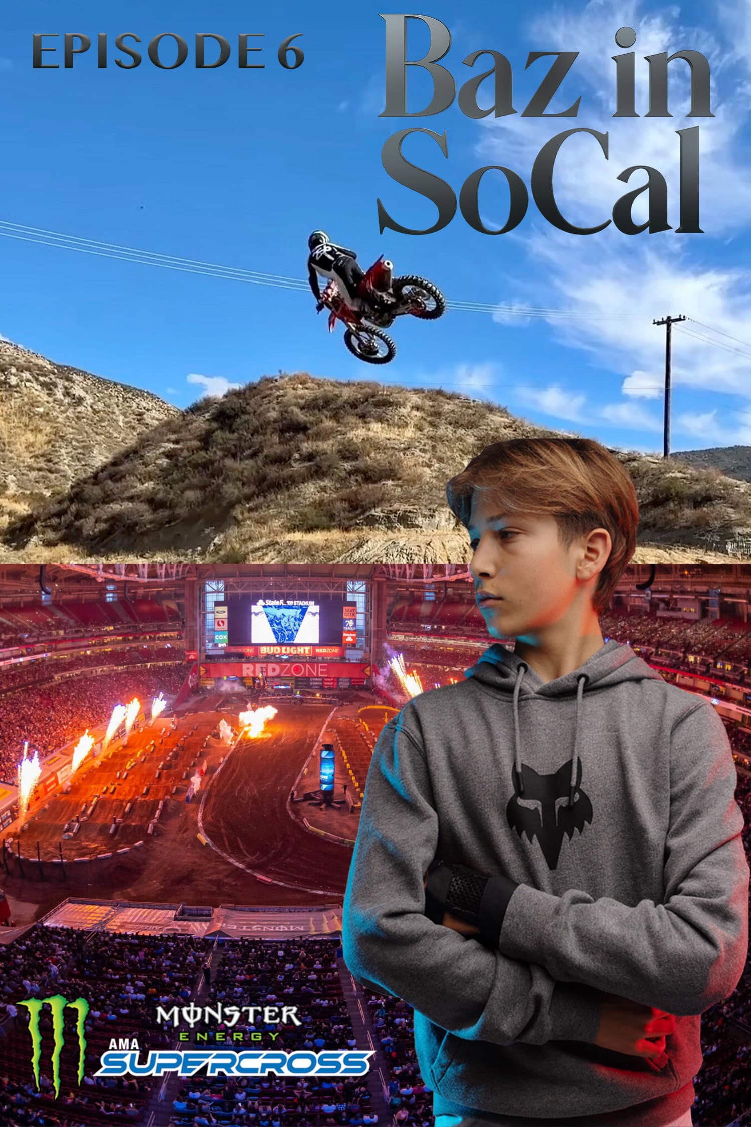 Officially Selected for SX Futures in Glendale! - Baz in SoCal