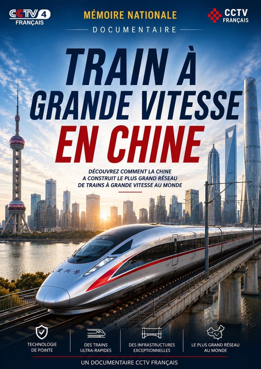 Train à Grande Vitesse en Chine