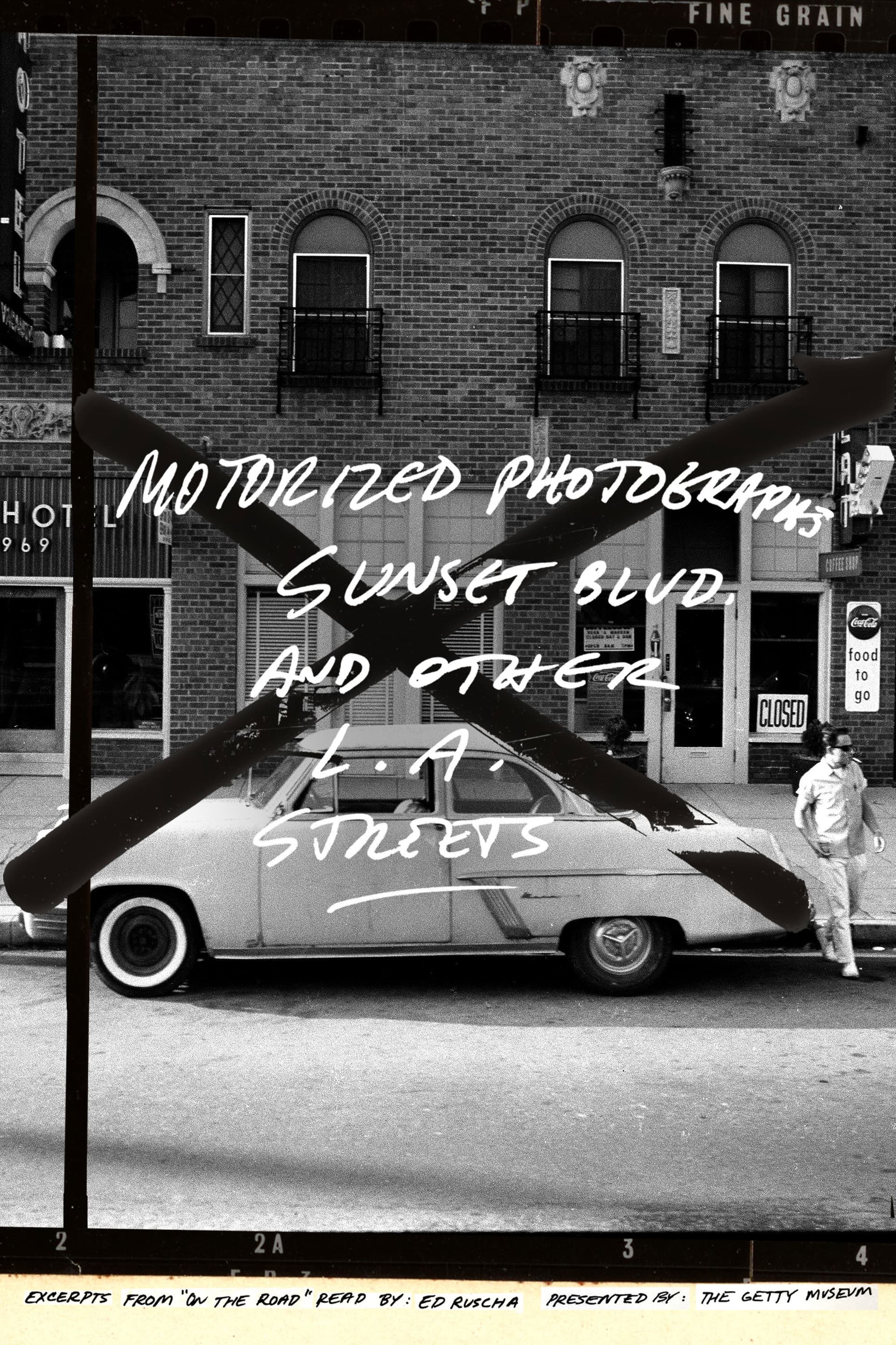 Ed Ruscha - Motorized Photographs of Sunset Blvd. and Other L.A. Streets