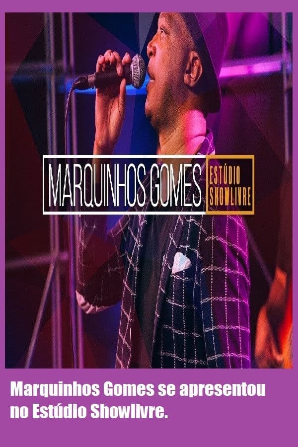 Marquinhos Gomes se apresentou no Estúdio Showlivre