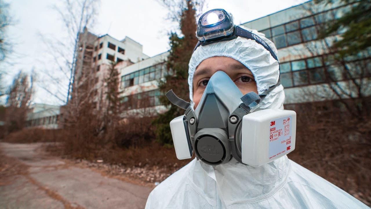 Dans les parties les plus radioactives de Tchernobyl