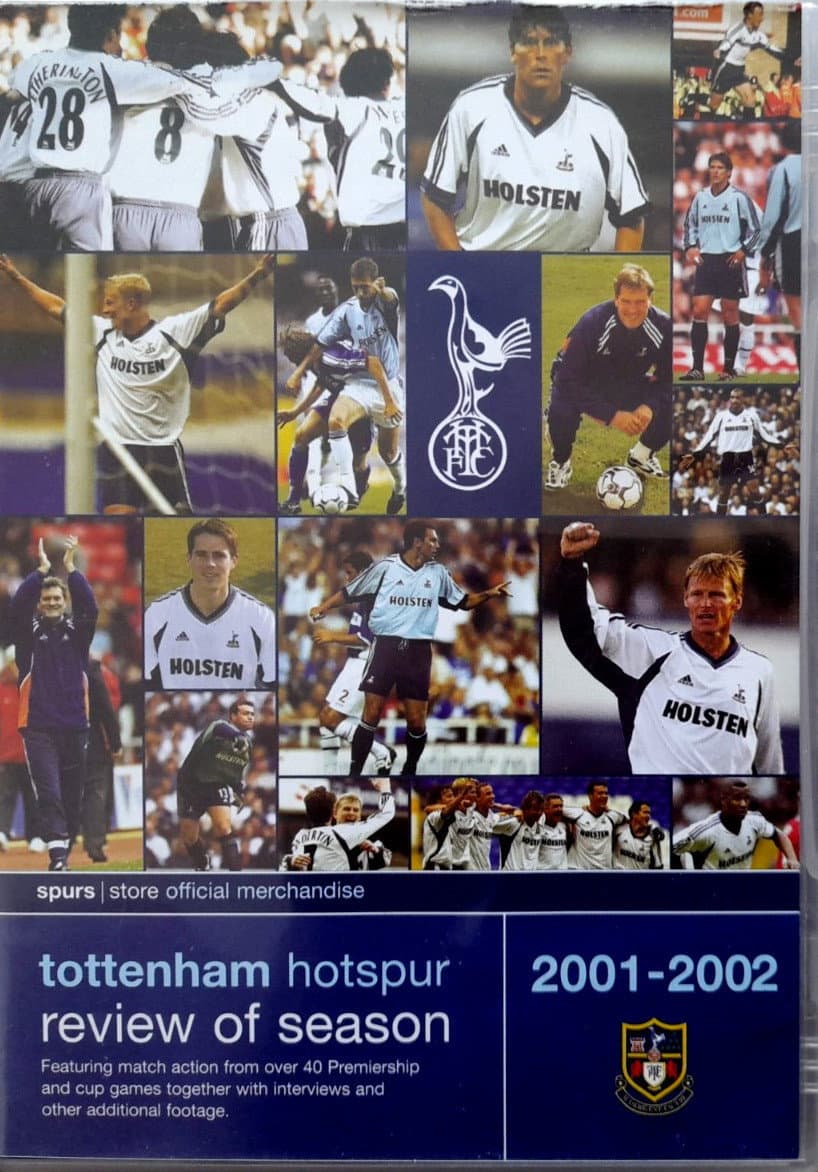 Tottenham Hotspur - Official Review Of The Season 2001-02
