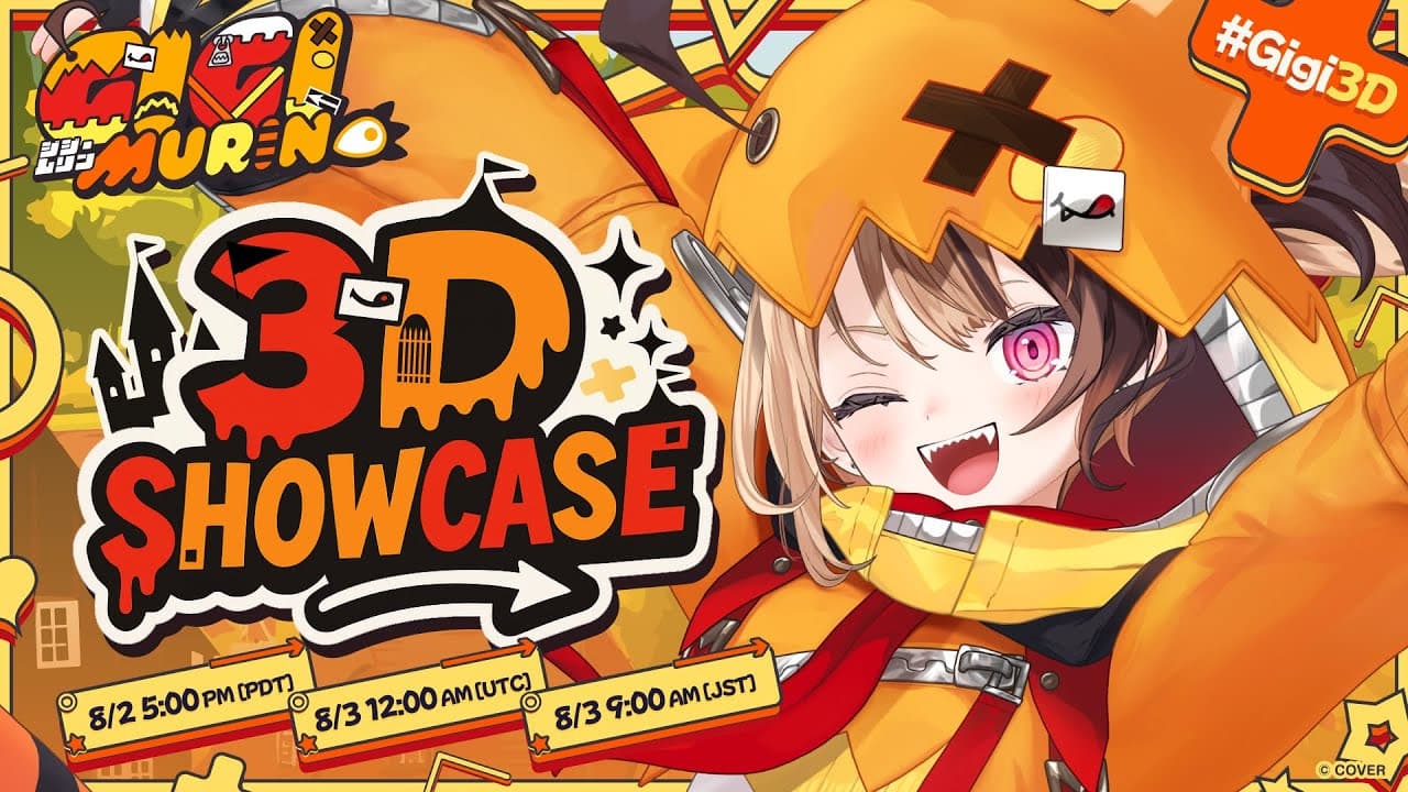 【3D DEBUT】GIIII~MURIN! × 3D Gigi Murin desu #GIGI3D