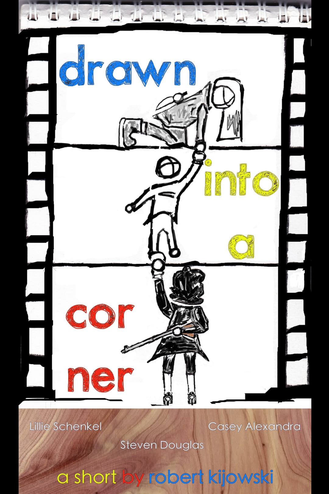 drawn into a corner