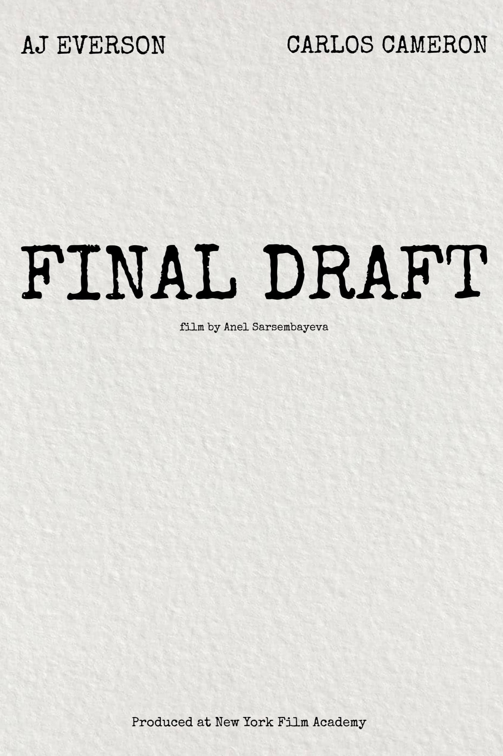 Final Draft