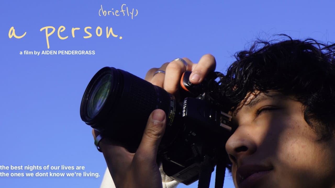 A Person. (Briefly)