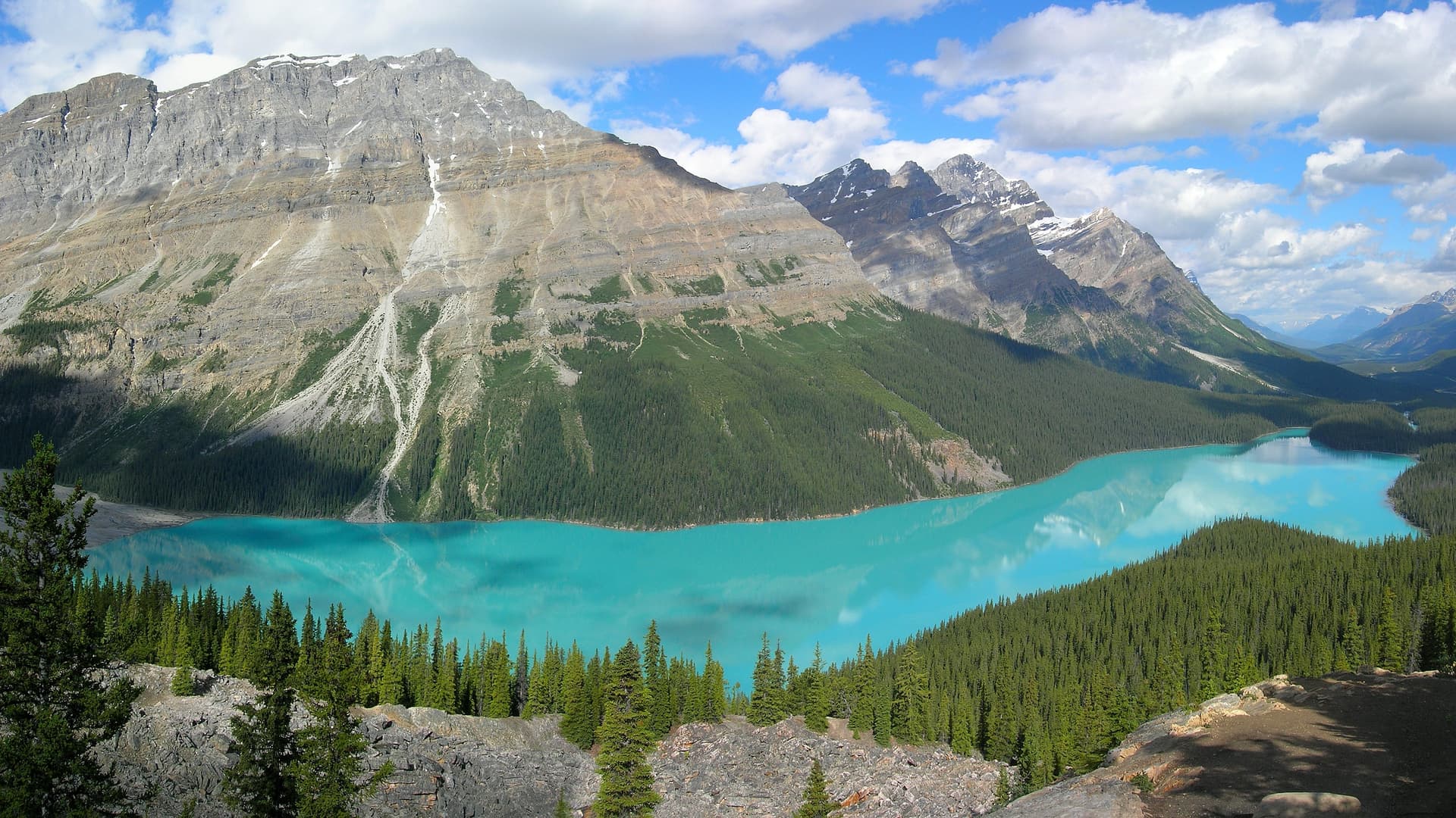 Scenic National Parks: Glacier Banff Jasper