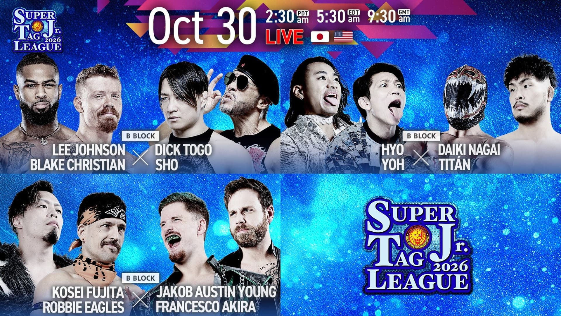 NJPW Super Junior Tag League 2026 - Day 5