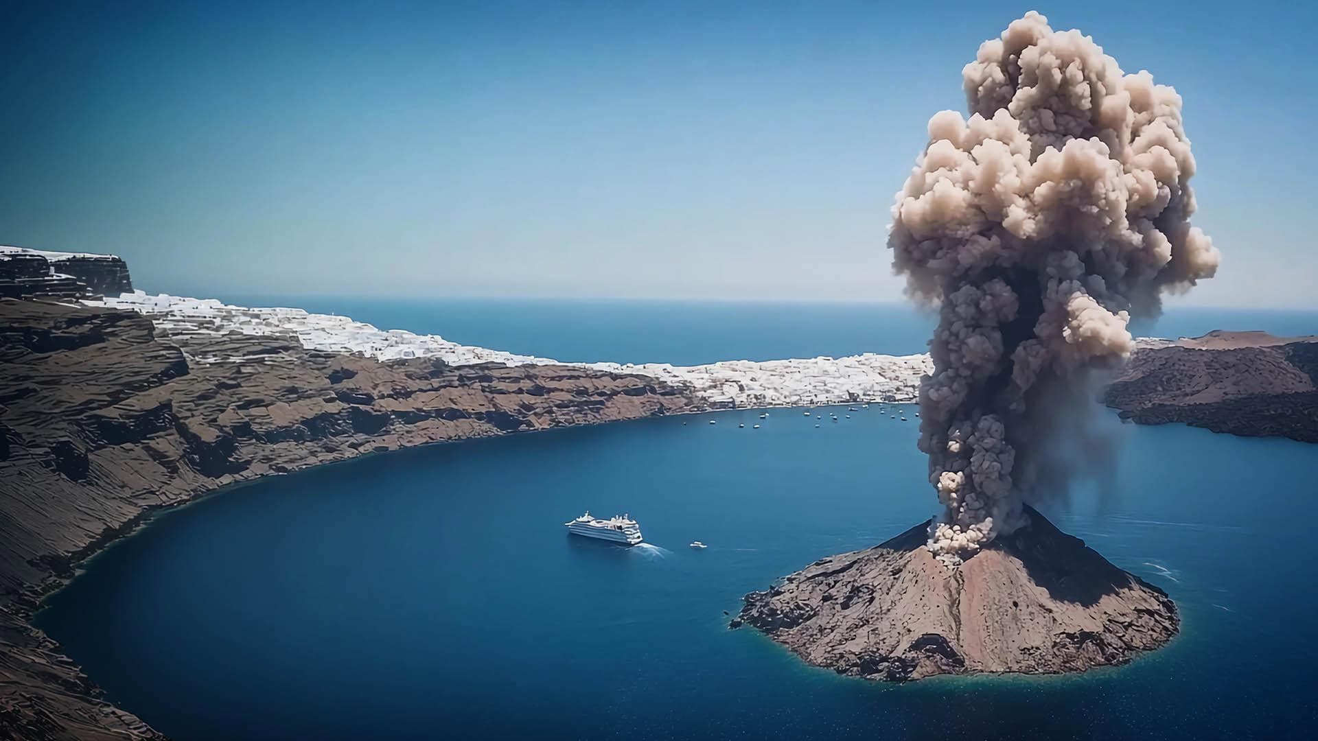 Volcan de Santorin, l'éruption qui menace l'Europe