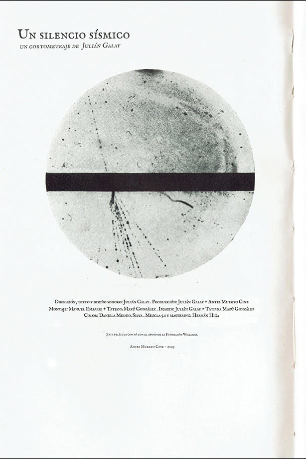 A seismic silence